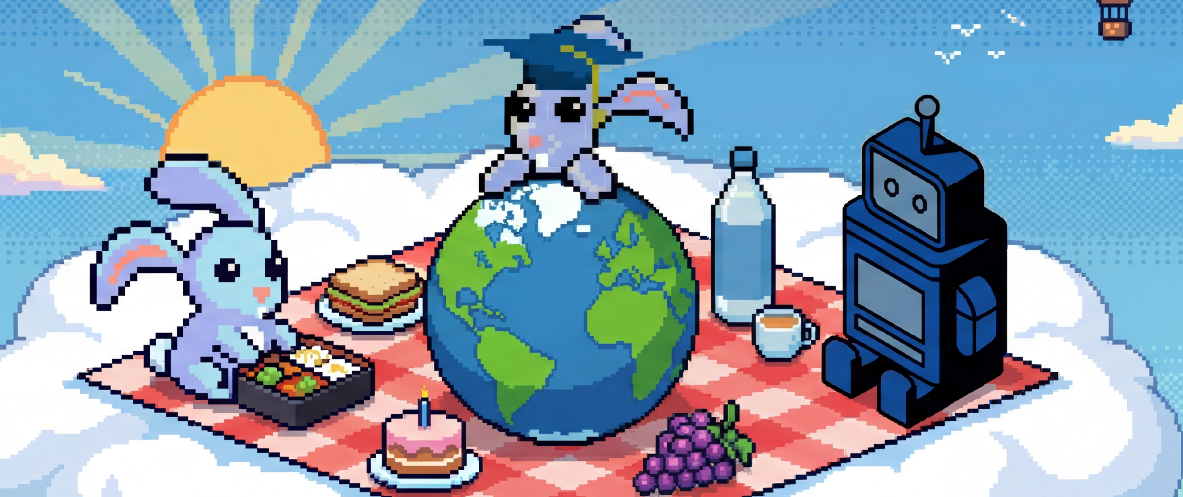 Lost Newbs, Lang Camp, and Meep Morp.